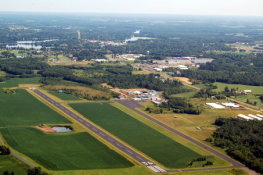 Landing Strip View from Above